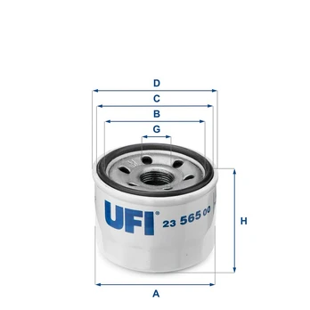 Alyvos filtras UFI 23.565.00