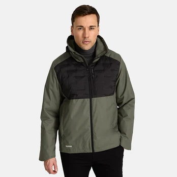 Huppa Vyriška striukė TARVA, dark green/ black