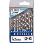 Metalo grąžtų rinkinys Richmann, 1,5-6,5 mm kaina
