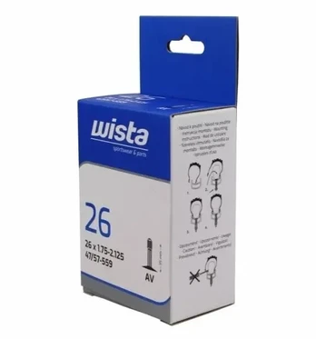 Wista dviračio kamera 26×1 3/8–1 1/2 dv – 80011