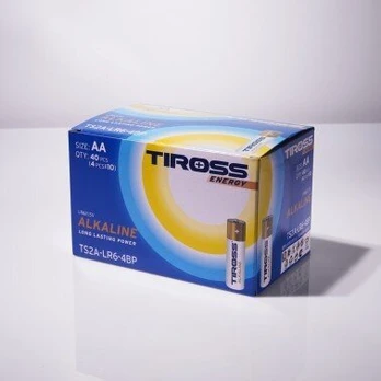 Tiross Energy Alkaline elementsi LR6n AA, 40 vnt.