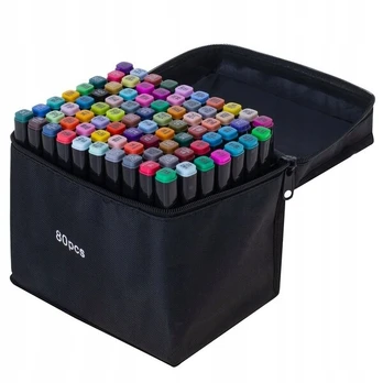 Flomasterių rinkinys, 80 vnt.