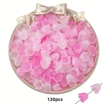 Vėjo varpeliai, Pink 120pcs