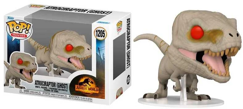 Funko POP figure Jurassic World Atrociraptor Ghost