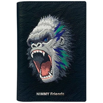 Dėklas Passport case Nimmy wallet Raptor Gorilla juodas