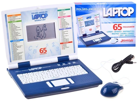Educational laptop Polish-English 65 functions Z3321