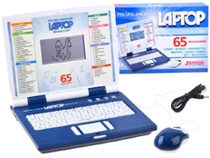 Educational laptop Polish-English 65 functions Z3321 kaina