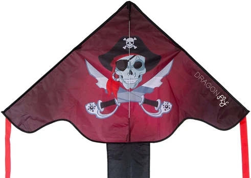DRAGON FLY 51WG Tail Kite Pirate Aitvaras