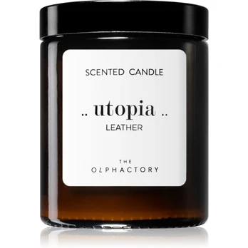The Olphactory, Utopia Leather, Leather, Scented Candle, 135 g