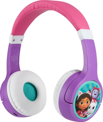 Upcoming Minds Ekids - Gabby's Dollhouse Wireless Bluetooth Headphones