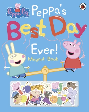 Peppa Pig: Peppa's Best Day Ever, Magnet Book