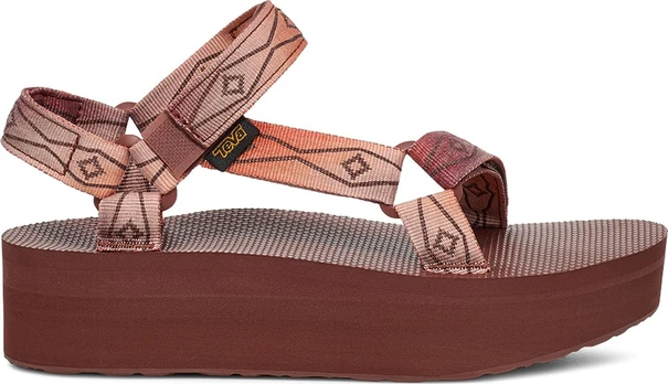 Teva FLATFORM UNIVERSAL SUNSCAPE Waterless Scarlet - 39