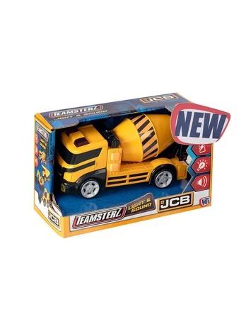 Sunkioji technika JCB Cement mixer car 1417130, juoda/geltona