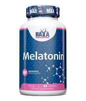 Haya Labs Melatonin 1 mg. 60 tabl. kaina