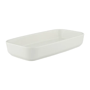 Stačiakampė lėkštė AURORA NORDIC WHITE, baltos sp., 21 cm