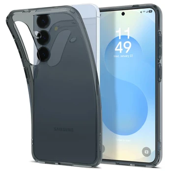 Pilkas dėklas Samsung Galaxy S25 Plus telefonui "Spigen Liquid Crystal"