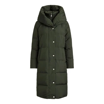 Striukė moterims, Žalia, Pl clr dwn-insulated-coat