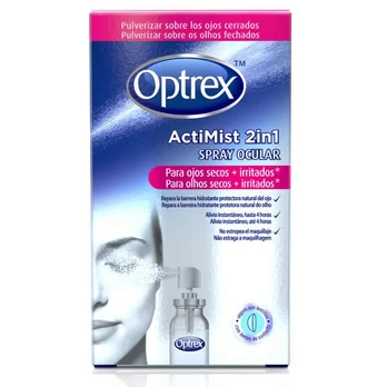 Optrex ActiMist 2in1 Tired + Uncomfortable Eye Purškiklis 10ml