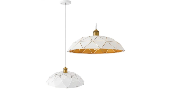 Pakabinamas Šviestuvas „Geometric White“