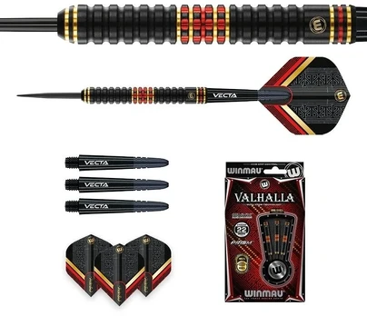 Smiginio strėlytės Winmau Valhalla, 22 g, 95 % / 85 % volframo