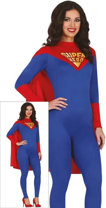 Superherojės kostiumas moterims
