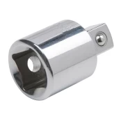 Adapteris 1/2´´F x 3/8´´M, CHROMEplus, KS Tools kaina