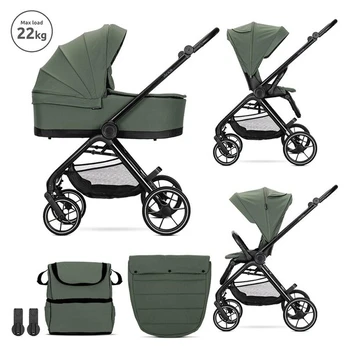 Universalus vežimėlis Lorelli Venice 2in1, Green