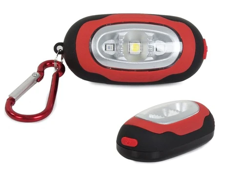 Mini žibintuvėlis 3 LED lempos