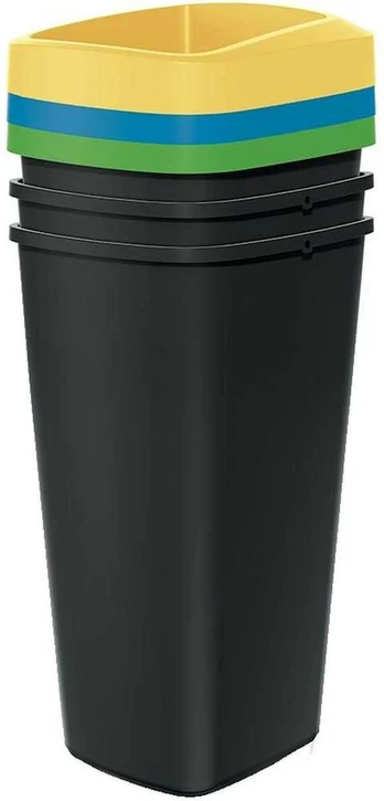 Prosperplast ŠIUČIŲ KREPŠĖLIS 3X25 L COMPACTA Q SORTIBOX SPALVA