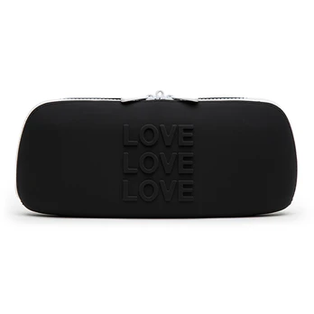 Happy Rabbit - love Storage Zip Bag Medium Black Dėžutė sekso prekių laikymui
