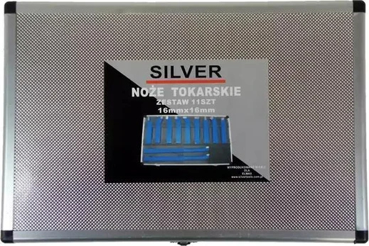 Silver Sidabrinis TEKINIMO PEILIAI 16x16mm DĖLĖJE 11vnt. / SIDABRAS