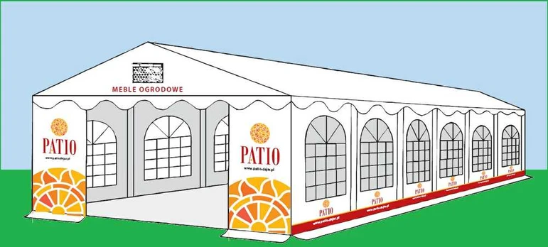 Hala namiotowa 6 x 12 m PATIO