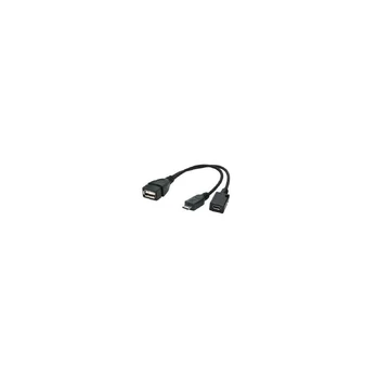 KABELIS USB OTG AF + MICRO BF TO / MICRO BM A-OTG-AFBM-04 GEMBIRD
