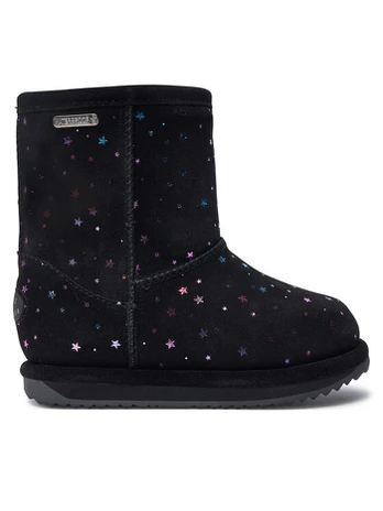 Sniego batai EMU Australia Sparkle Brumby K13100 Juoda