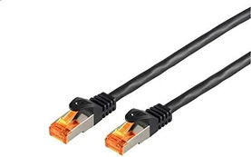 Helos Outdoor patch cable S/FTP Cat 6a juodas 40,0m