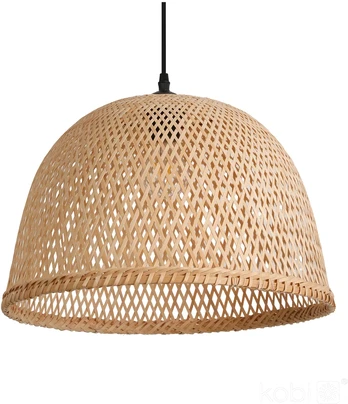 Pakabinamas šviestuvas BOHO BOSU, E27, medžio sp.