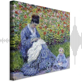 Artgeist Paveikslas - Claude Monet – Madame Monet and Her Son