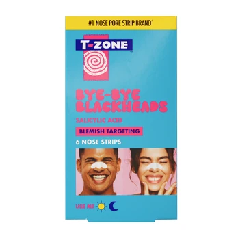 T-ZONE BYE-BYE BLACKHEADS nosies juostelės (6 vnt.)