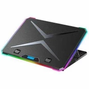 Podstawka chłodząca Evolveo Ania 9 RGB, nastavitelný podstavec pro notebook