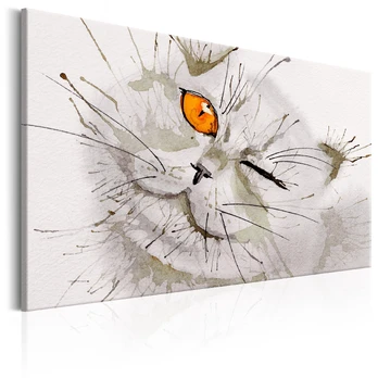 Artgeist Paveikslas - Pilkas Cat