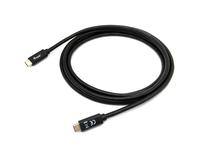 USB kabelis Equip USB-C - USB-C 2 m Juodas (128347)