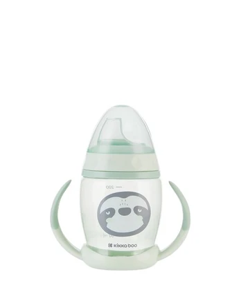 Puodelis kūdikiams KikkaBoo Mint, 8+ mėn., 200 ml