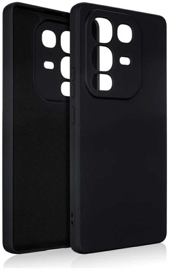 Dėklas Beline Silicone Infinix Note 50 Pro 5G juoda