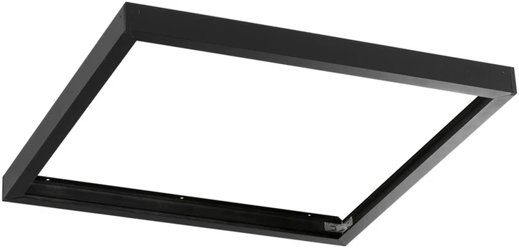 LED panelės 60x60cm rėmelis PANEL, juodas