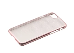 Tellur Cover Hard Case for iPhone 7 Horizontal Stripes rose kaina