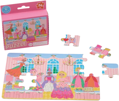 Mini dėlionė, Princesės, 24 det.