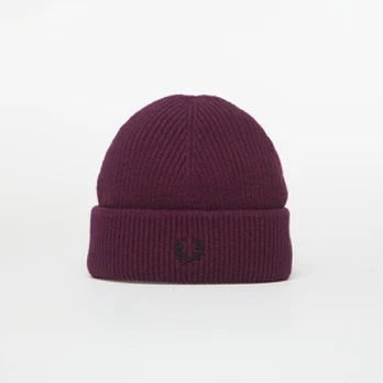 FRED PERRY Classic Wool Beanie Plum (C3306 37C Kitos kepurės)