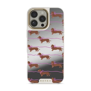 Always Late - iPhone 16 Pro Case, Elite Mirror Light (MagSafe) / Gold