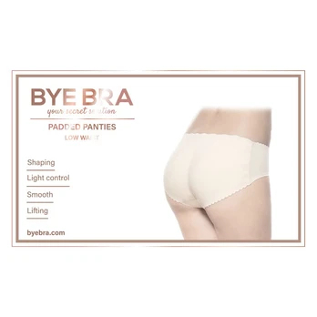 Bye Bra - Padded Panties Low Waist S kelnaitės, stringai