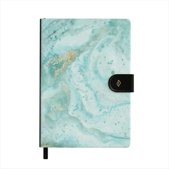 Uluwatu Waves - Teal Notebook, A5 (14.8 x 21cm) / Grid